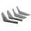 Carbon Style Set of Interior Door Trim for Pull Ha 8