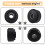 6PCS 91-2619 Mount Vibration Isolator 91-4159 for 10