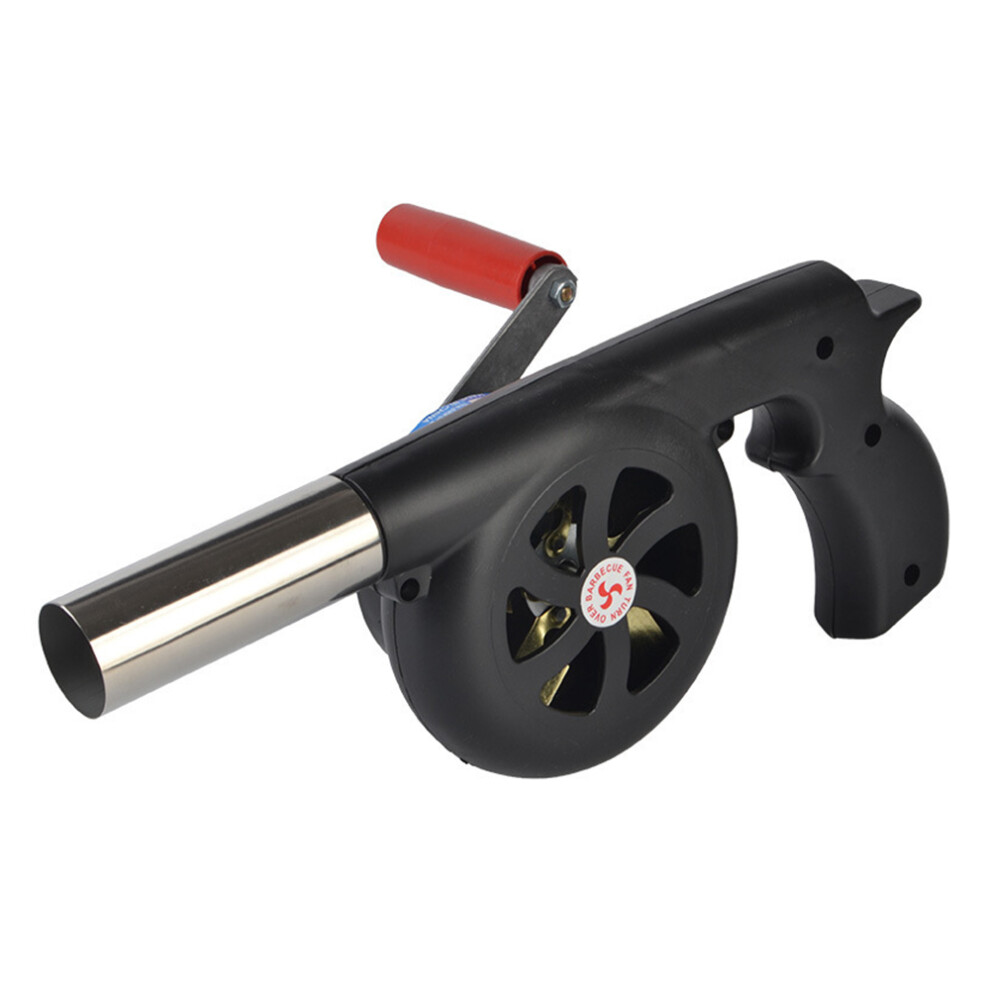 Melitt Outdoor Hand-Cranked Combustion Blower, For Picnic Camping Fire Tools