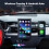 8 Inch Wireless Carplay Screen for Car, Android Au 5