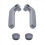 New DRIVER & PASSENGER Top Lock Handle Set Fit for 4