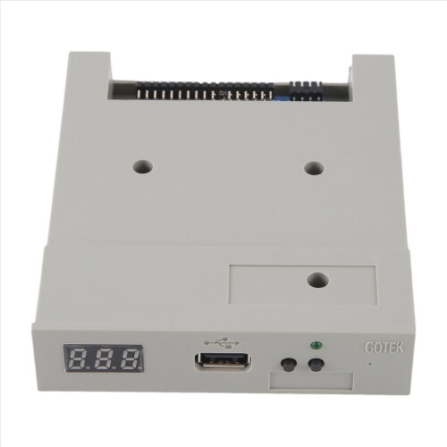 Version SFR1M44-U100K USB Emulator Gray 3.5In 1.44MB SSD Floppy Drive 1