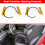 6C3Z-14D696-A 2Pcs Car Front Seat Cushion Heating 3