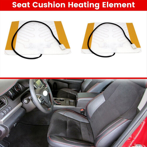 6C3Z-14D696-A 2Pcs Car Front Seat Cushion Heating 2