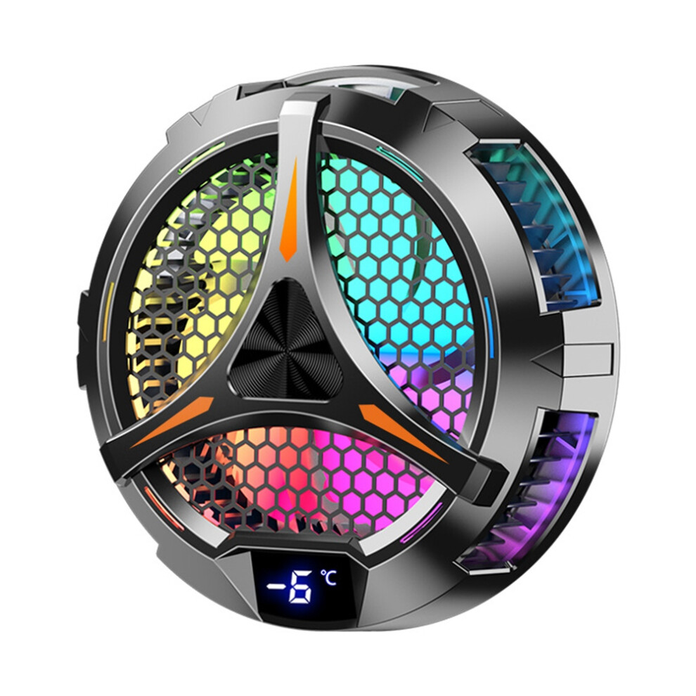 Photos - Radiator X42 Tablet Cooler RGB Colorful Lighting 10cm Fan