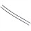 2PCS Roof Drip Moldings Sealing Strip Left+Right 7 4