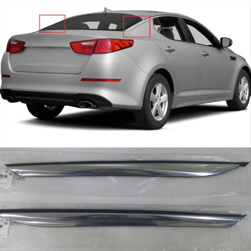 Chrome Molding Quarter Panel Trim Rear Side Right 2