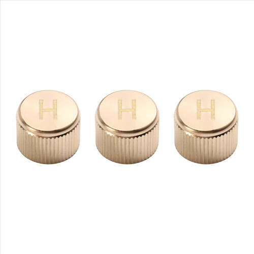 3PCS Air Conditioning System Charging Port Cap Val