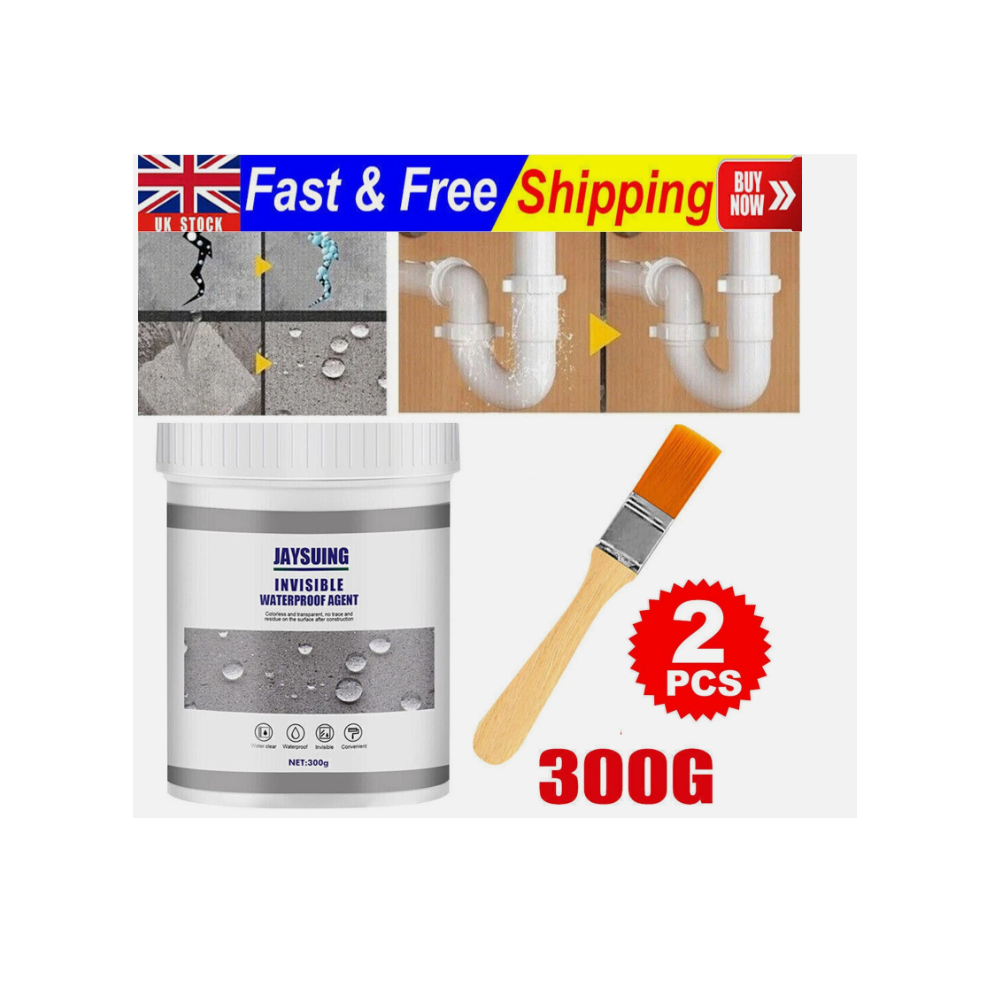 Paint & Seal Leak Fix Waterproof Insulating Invisable Sealant Gutter Pipes Roof 87978636