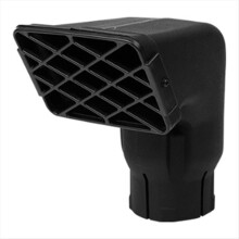 3 Inch Elbow Wading Air Intake Ram Snorkel Top Fit