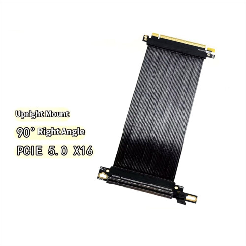 PCIE 5.0 X16 Riser Cable 90 Right Angle GPU Graph 2