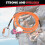 Steel Wire Core Flip Line Kit Adjustable Climbing Positioning Rope 7