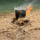 Outdoor camping bonfire rack burning barbecue grid large 9