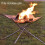 Outdoor camping bonfire rack burning barbecue grid large 3