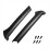 1 Pair Front Windshield Outer Trim Pillar Molding 1