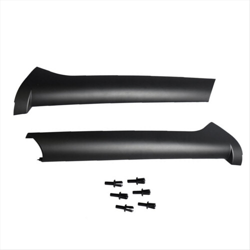 1 Pair Front Windshield Outer Trim Pillar Molding 2