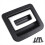 Car Spare Tire Trunk Floor Handle Cover for 2011-2 6
