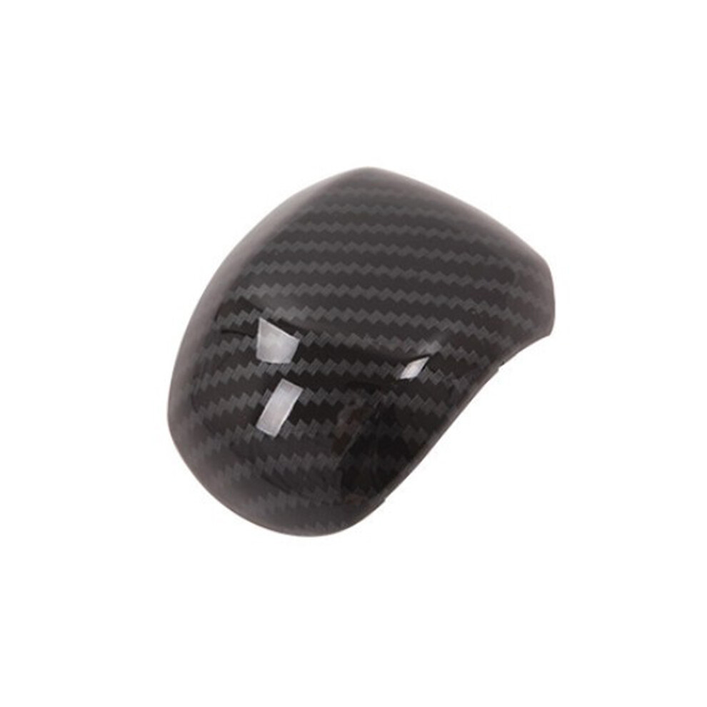 Carbon Fiber Car Gear Shift Knob Head Cover Trim F 4852581975750