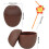 Hawaiian Coconut Pineapple Cups Luau Summer Beach 6
