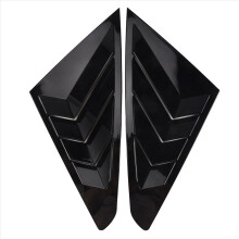 Rear Side Window Louvers, Scoop Louvers Cover Blin