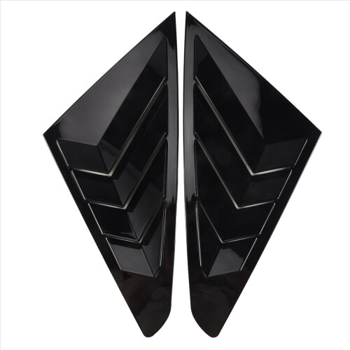 Rear Side Window Louvers, Scoop Louvers Cover Blin