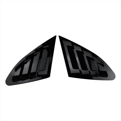 Car Rear Window Shutter Cover Trim Louver Side Ven