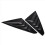 Rear Side Window Louvers, Scoop Louvers Cover Blin 5