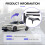 4PCS Inside Door Sill Guards Entry Guard Decor Car 9