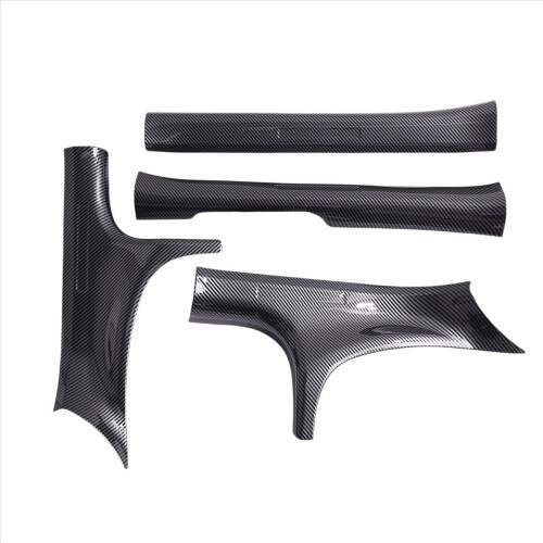 4PCS Inside Door Sill Guards Entry Guard Decor Car 1