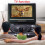 7.8 Inch TV Home Car DVD Player with TV/FM/USB/Game Function-EU Plug 6