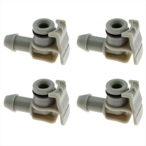 4Pcs Car Headlight Cleaning Nozzle Connector for P 1