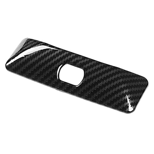 Car Carbon Fiber Eletronic Parking Brake Button Fr 1
