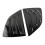Black Rear Side Vent Quarter Window Louver Shutter 6