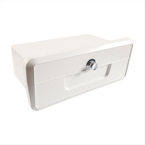 Marine Recessed Glove Box Storage with Push Lock & 1