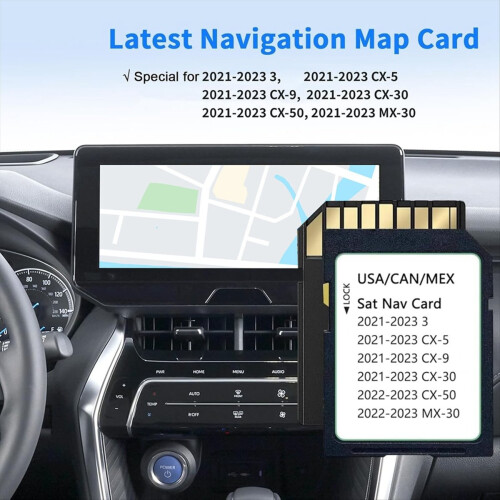 TD2K66EZ1B Upgraded Navigation SD Card for 2021-20 2