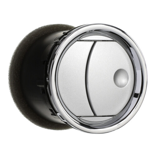 Car Dashboard AC Heat Vent Duct Louvre Chrome for 1