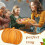 Halloween Pumpkin Wood Cutting Board with Handle, 6