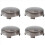 4Pcs For Turn Signal Light Indicator Lens Cover Sp 4