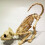 Halloween Scary Decoration Crouching Cat Skull Mod 7