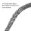 Synthetic Winch Rope, Grey1/4 x 50Ft Rope Line Cab 6