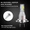 2Pcs H1 LED Bulbs Motorcycle Headlight 20000LM 600 7