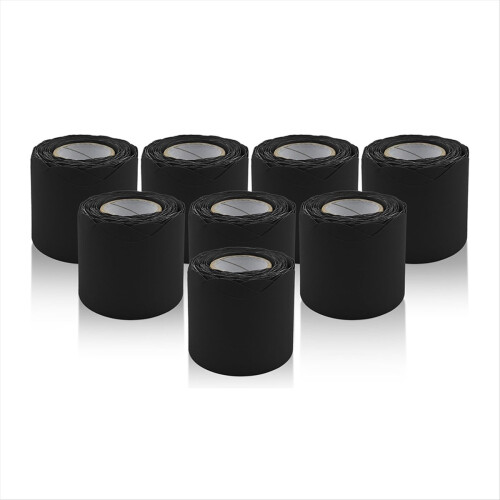 8 Rolls Bulletin Board Border,Black Scalloped Bord