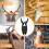 8 PCS European Mount Skull Hanger Deer Hooks Style 5