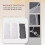 3Pcs Large Adjustable Bird Cage Cover Seed Catcher 6