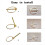 3/16Inch Linch Pin, Lynch Pin Disconnect Snap for 3