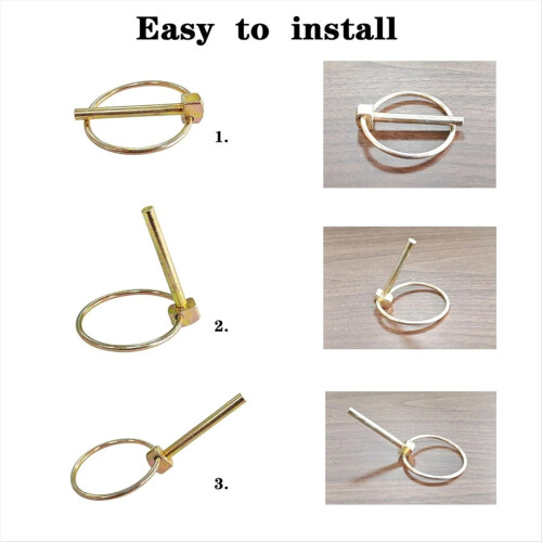 3/16Inch Linch Pin, Lynch Pin Disconnect Snap for 2