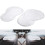 2 Pcs Car Front Headlight Headlamp Lens Cover PC S 4