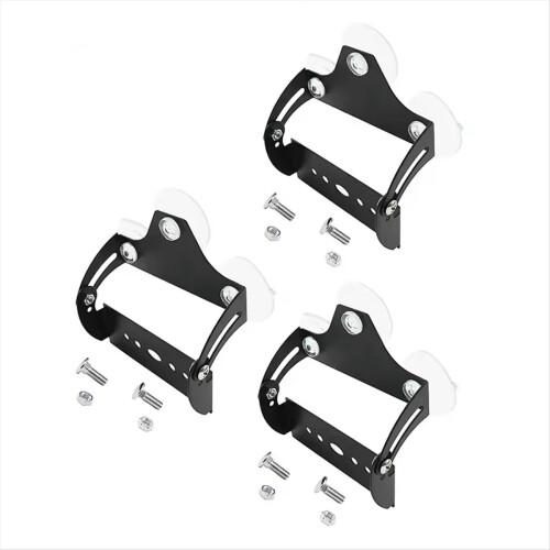 3 Set Windshield Mounting Bracket with Clear Sucti 1