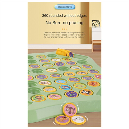 Children'S Chess Flip Game, Fruit Flip Game, Flip 1