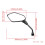 Universal 2Pcs Motorcycle Big Size Rear View Mirro 7